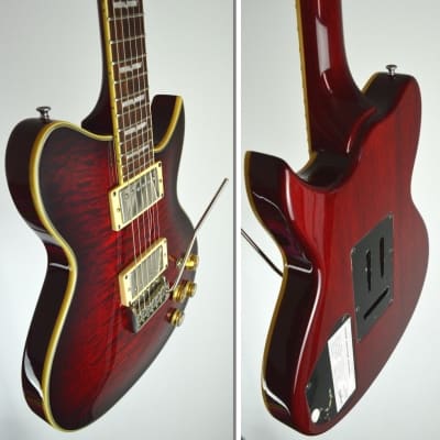 【レア】Washburn WI-66V コイルタップ　Grover　セットネック Washburn WI-66v electric guitar Dark blue. Good | Depop