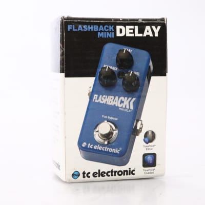 TC Electronic Flashback Mini Delay Guitar Effect Pedal w/ Box and Cable #50269 image 11