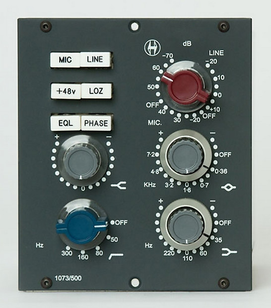 Heritage Audio 1073/500 Mic Pre / EQ 500 Series Module image 1