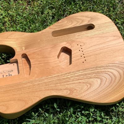 All-Natural Series: Alder & Catalpa Tele (Woodtech, USA) Finished in Natural Linseed Oil & Beeswax image 11