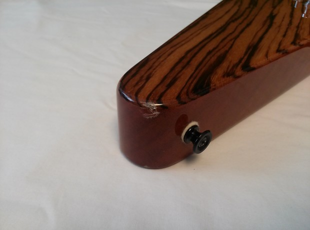 Warmoth Flying V Guitar Body Mahogany and Zebrawood | Reverb