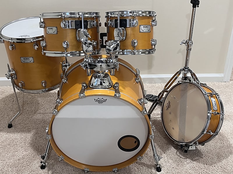 Mapex Saturn Pro Series 1990s - Matte Transparent Maple | Reverb