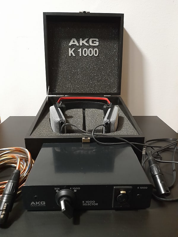 AKG K1000 headphones K1000 selector