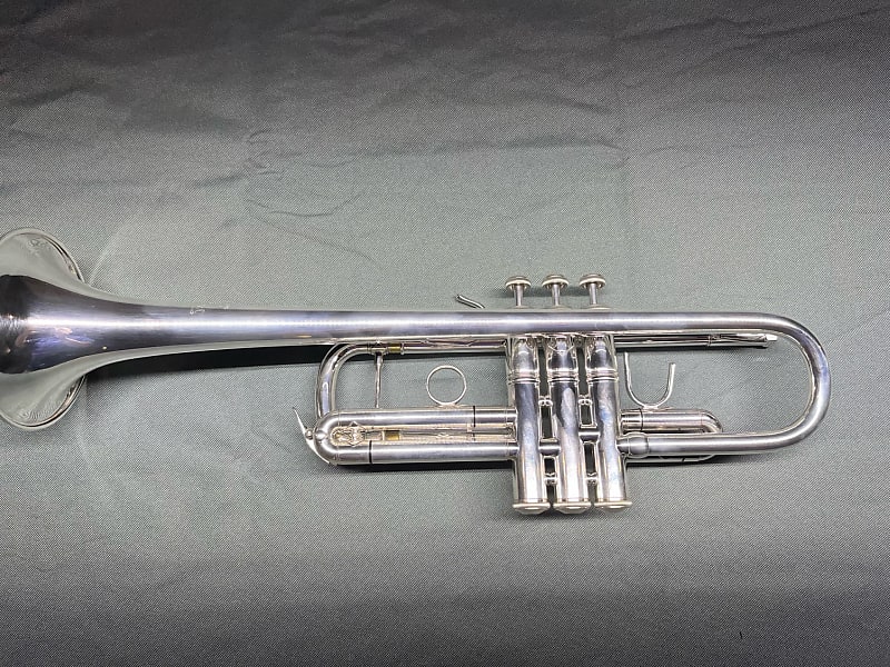 Bach Professional C Trumpet 229 Bell/25H leadpipe - Silver, 1980s | Reverb