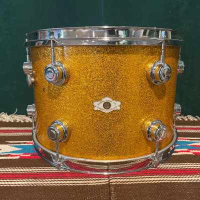 1960s Camco 9x13 Tom Drum Gold Sparkle Chanute image 1