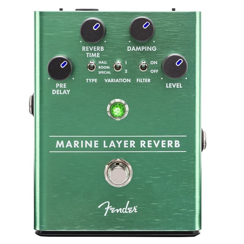 New Fender Marine Layer Reverb Guitar Effects Pedal image 1