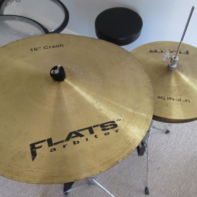 Arbiter Flats Drum Kit with Cymbals, Hardware and Cases | Reverb