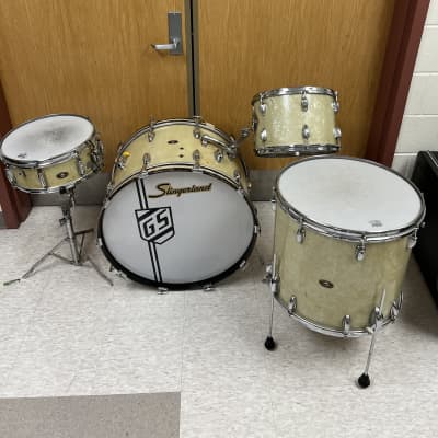 Slingerland 4 Piece Drum Set Late 60’s/Early 70’s - Pearl image 1