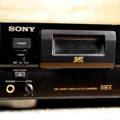 Vintage Sony DTC-59ES DAT Digital Audio Tape Deck Recorder | Reverb