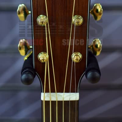 Yamaha STORIA III Concert Chocolate Brown Electro Acoustic Guitar image 4