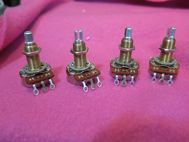 RARE! vintage NOS 1980 matched CTS Gibson pots for Les Paul Reverb