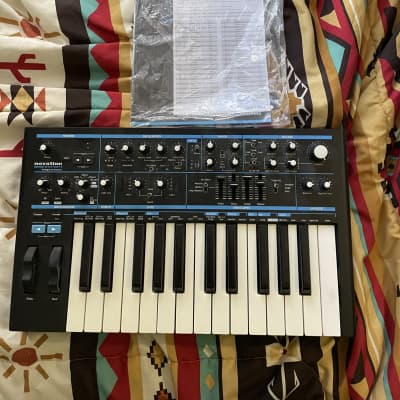 Novation Bass Station II 25-Key Monophonic Synthesizer 2013  - Present - Black NO CORDS