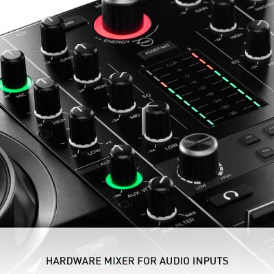 Hercules USB DJ controller with built-in audio interface, AMS-DJC-INPULSE-500 image 4