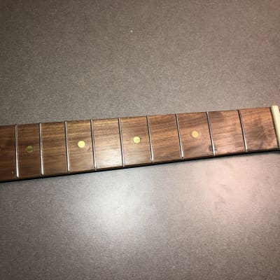 prs style  3x3 exotic wood guitar neck for luthier repair parts image 3