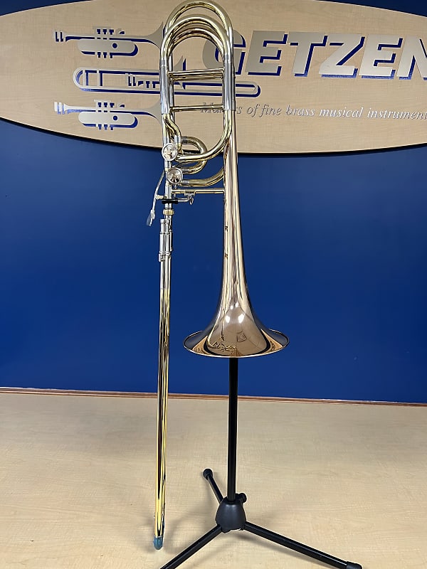 Getzen 1052FDR Eterna Series Bass Trombone – Factory Direct | Reverb