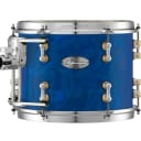 Pearl Music City Custom 15x13 Reference Pure Tom Drum BLUE SATIN MOIRE RFP1513T/