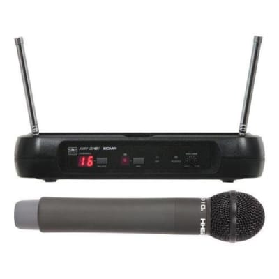 Galaxy Audio ECMR/HH52 Wireless UHF Handheld Microphone System, Frequency Band L, 16 Selectable Channels image 1