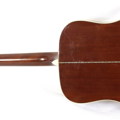 Vintage Tokai Japan CE-280D Cat's Eyes Solid Top Mahogany Acoustic Guitar image 4