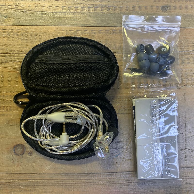 Shure SE215 CL clear Sound Isolating Earphones | Reverb