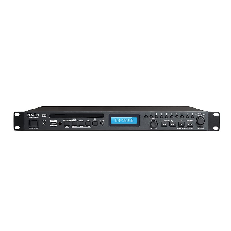 Denon Pro DN-500CB CD/Media Player with BluetoothÂ®/USB/Aux Inputs image 1