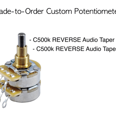 Dual Concentric Control Pots - StewMac