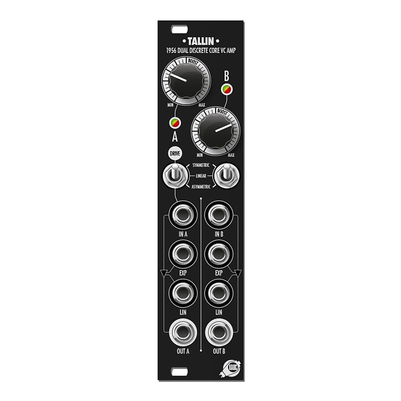 Xaoc Devices Tallin Black Panel - Accessory for Modular Synthesizers image 1