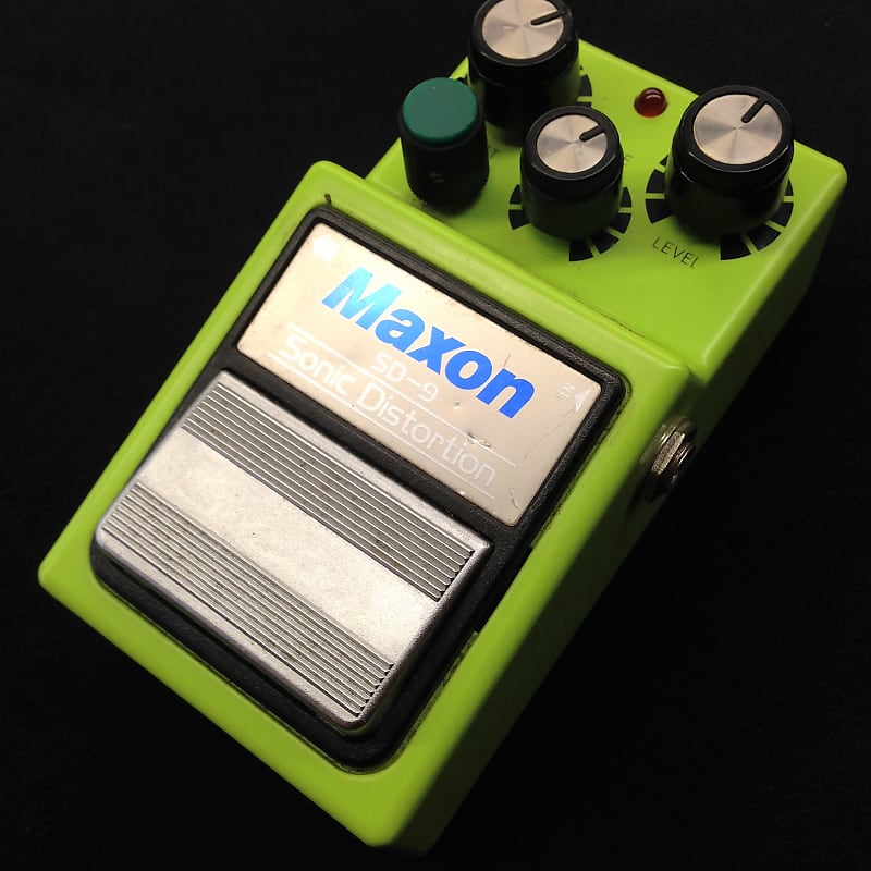 Maxon SD-9 Sonic Distortion with AnalogMan Mod - MIJ