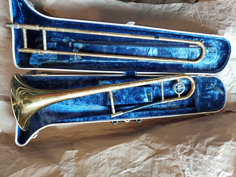 King 605 Model Tenor Trombone, USA, with case & MP image 1