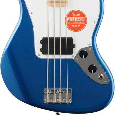 Squier Affinity Jaguar Bass H Electric Bass,  Maple Fingerboard, Lake Placid Blue image 2
