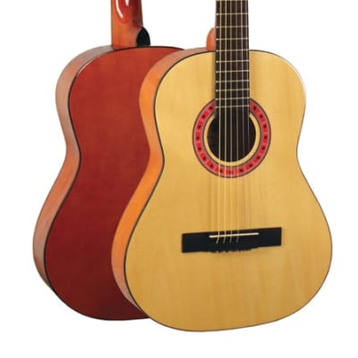 Indiana COLT Standard Size 36-Inch Spruce Top 6-String Acoustic Guitar w/Gig Bag image 13