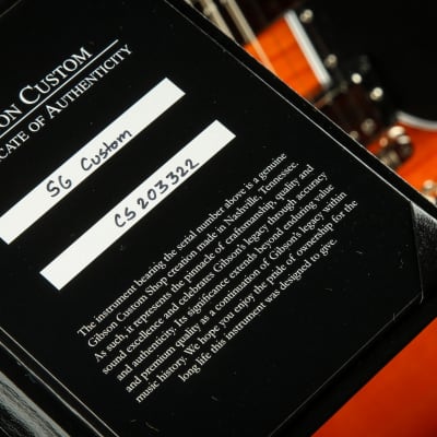Gibson Custom Shop PSL SG Custom Figured Top Firemist image 16