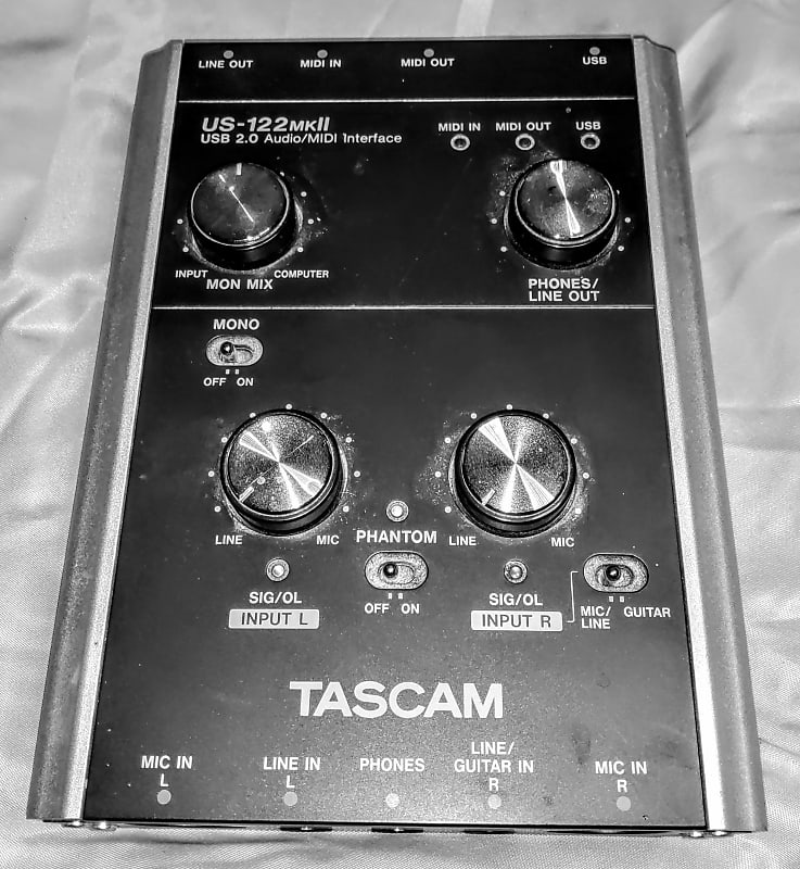 Tascam US-122 MKII USB Audio Interface | Reverb Canada