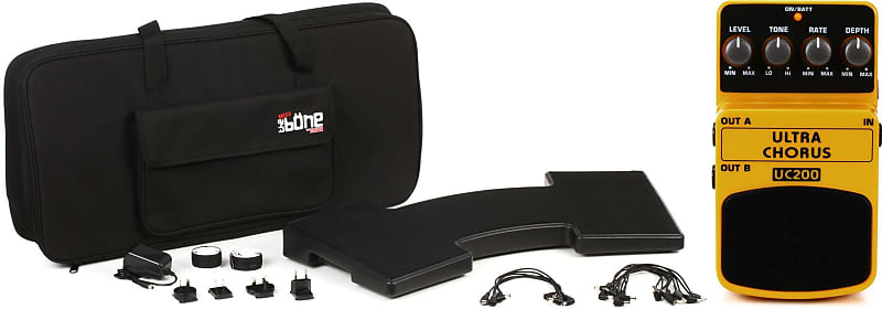 Gator G Mega Bone Mega Bone Pedal Board With Carry Bag And Reverb 9569