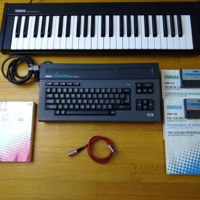 Yamaha  CX5M with Keyboard / Midi & Rare Cartridges / Manuals - Message Me for a Shipping Estimate image 1