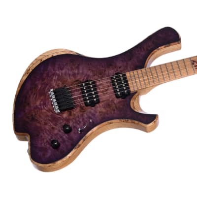 o3 Guitars Radon - Purple Nightmare - Hand Made by Alejandro Ramirez - Custom Boutique Electric Guitar image 2