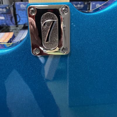 Italia Modena Challenge electric guitar in metallic turquoise - Made in Korea image 21