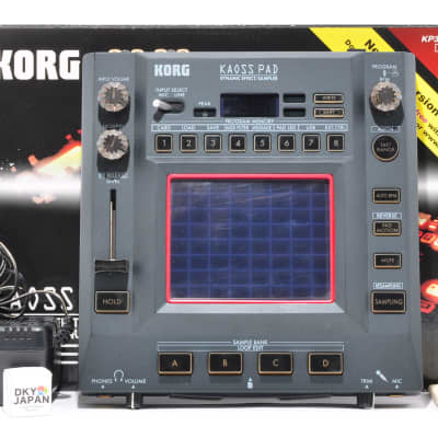 Korg KP-3 Kaoss Pad Dynamic Effect Sampler Sequencer w/Box&Adapter Used From Japan #25042 image 1