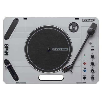 Reloop: SPIN Portable Turntable System Portable Turntable *LOC_D9