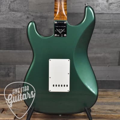 Fender Custom Shop '58 Stratocaster - Aged Sherwood Green Metallic with Hard Shell Case image 5