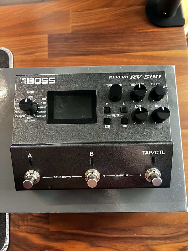 Boss RV500 Reverb 2017 Present Black Reverb