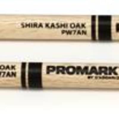Promark Classic Attack Drumsticks - Shira Kashi Oak - 7A - Nylon Tip image 1