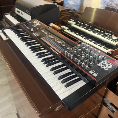 Roland JX-3P 61-Key Programmable Preset Polyphonic Synthesizer with PG-200 Programmer 1983 - 1985 - Black
