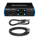 New PreSonus Studio 26c 2x4 Ultra-High Definition USB-C Audio/MIDI Recording Interface Bundle
