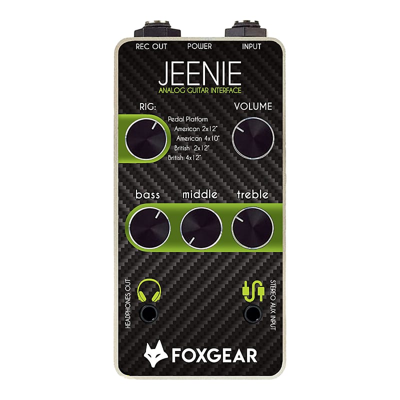 Jeenie Analog Guitar Interface Foxgear image 1