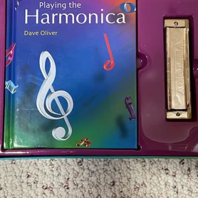 Playing the Harmonica, Dave Oliver Book and Harmonica image 1
