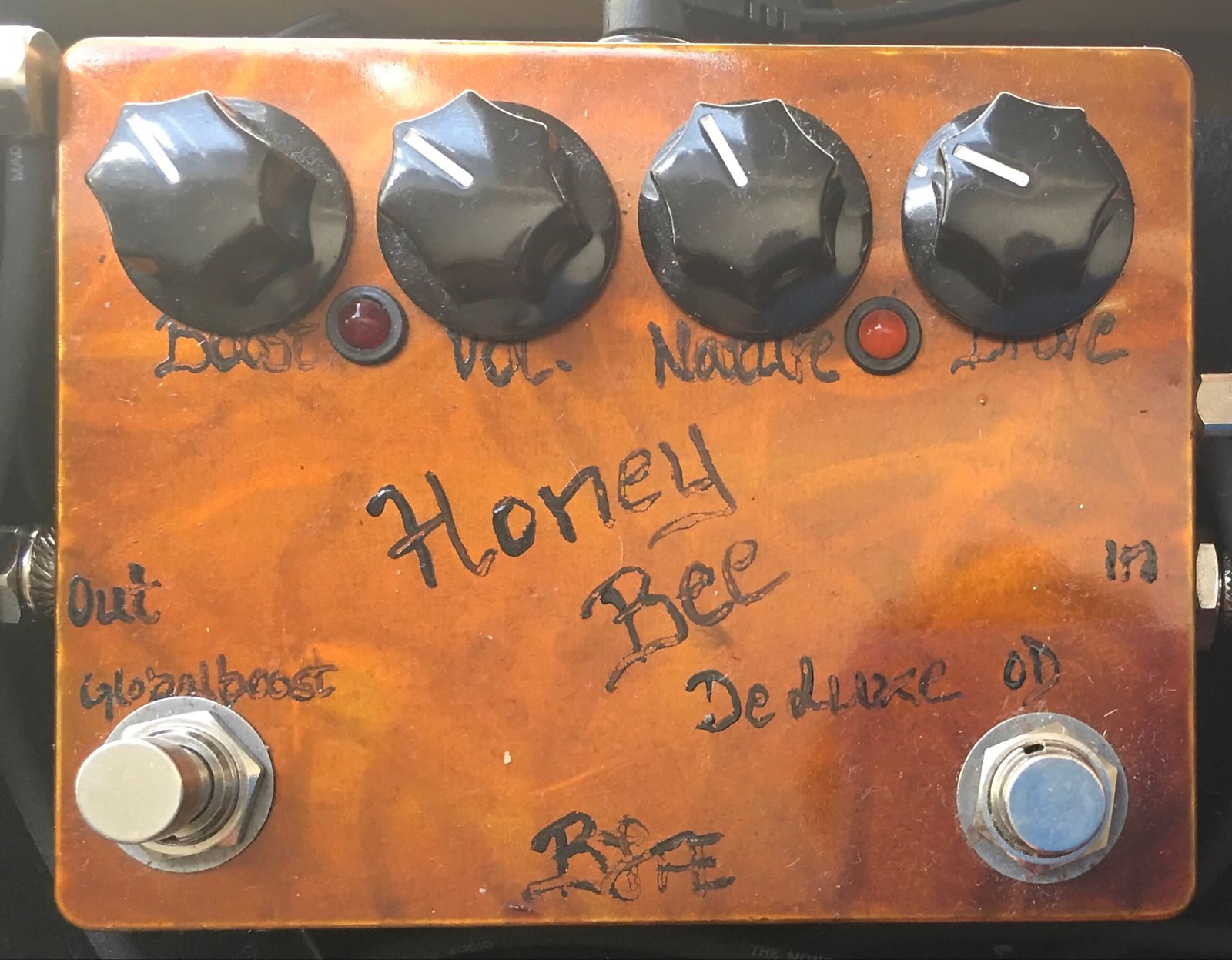 BJFE Honey Bee Deluxe Overdrive (4-Knob) | Reverb