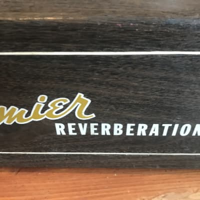 Premier Reverberation Reverb Unit 1960 Brown image 6