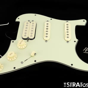 Fender Deluxe HSS Strat LOADED PICKGUARD Stratocaster Noiseless Pickups S-1 Mint image 1