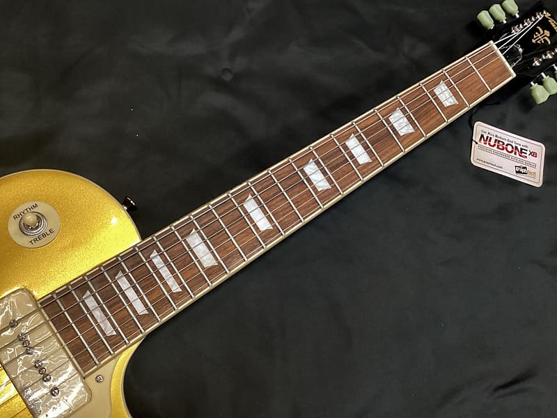 Vintage V100GT ReIssued Electric Guitar/Gold Top | Reverb