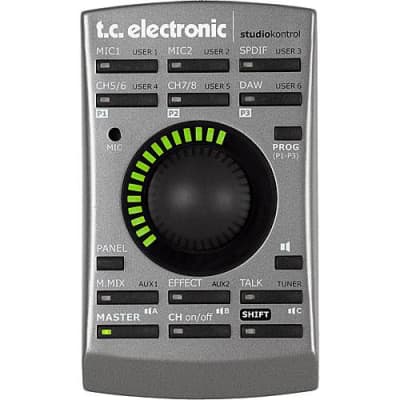 TC Electronic t.c. electronic studio kontrol Remote silver for sale